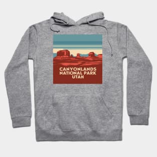 Canyonlands Utah - Minimalistic Design Hoodie